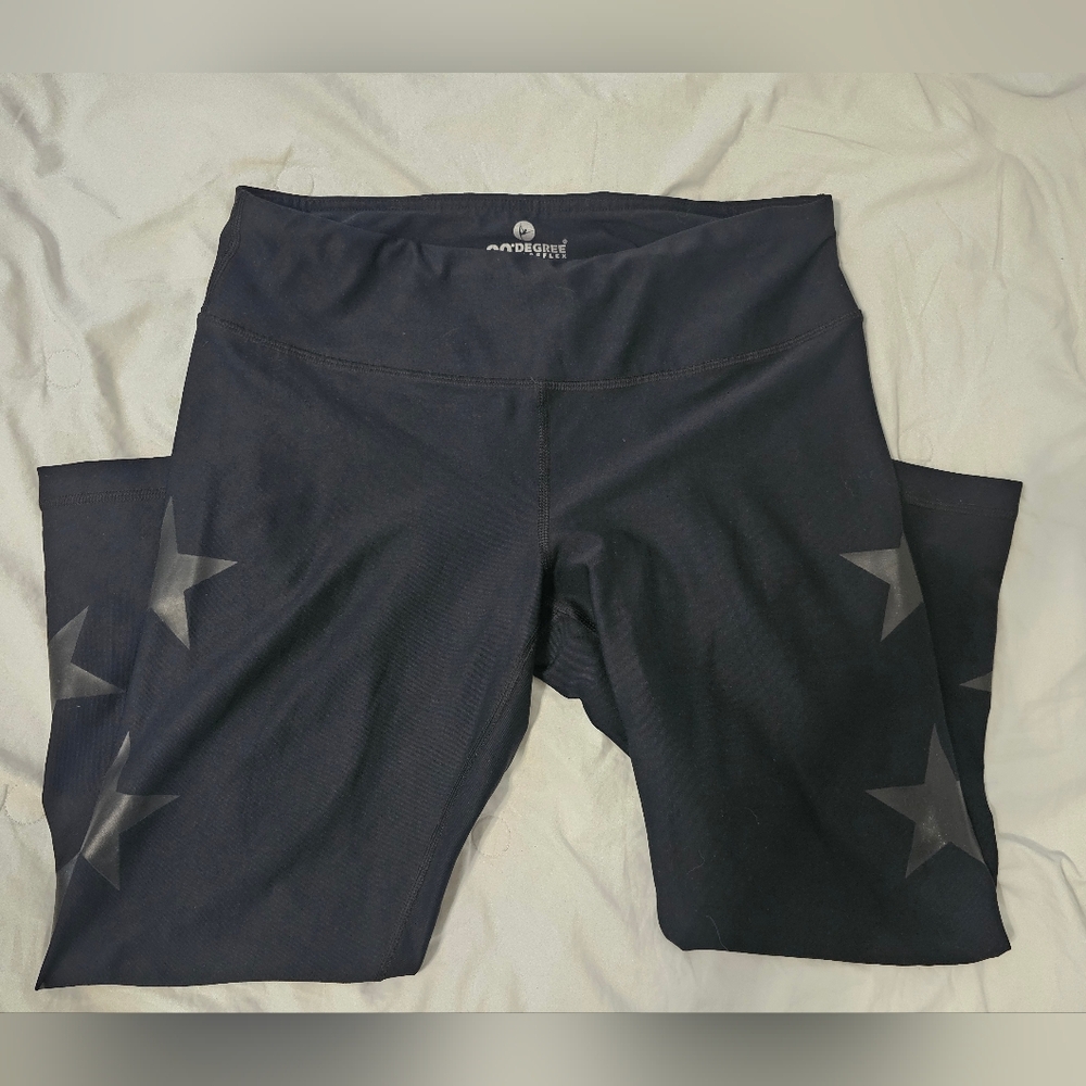 Black Star Pattern Leggings